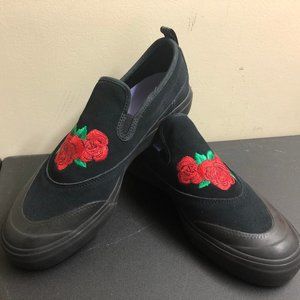 NIB adidas Rose embroidered slip on shoe